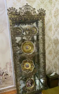 ساعت بوفه طرح برنز