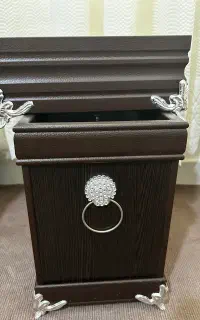 سطل زباله و جا دستمال