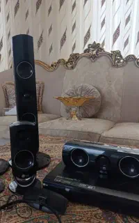 مجموعه باند و دستگاه پخشDVD برند  LG اصل کره