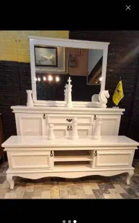 آینه کنسول و میز تی وی مدل شکوفه اصلی