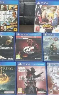 انواع دیسک های ps4وps5 کارکرده و آکبند قیمت مناسب