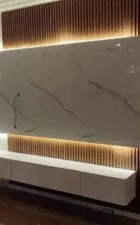 نصب و اجرای تی وی وال و ماربل شیت
