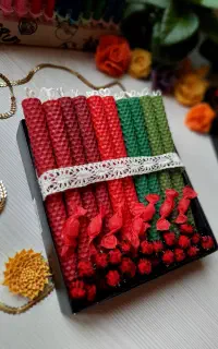 شمع های موم عسل