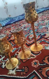 شمعدان شیشه ای خاس