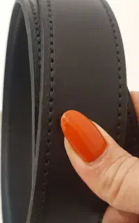 کمر بند چرم گاوی دست دوز