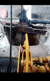 حفاری ،تعزنی  لایروبی با دستگاه کمپرسور آماده کار