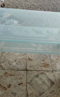 میز وسط شیشه ای