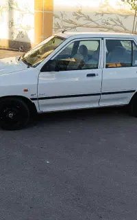 پراید ۹۷ یک درب رنگ