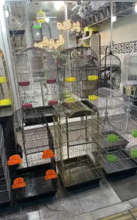قفس/بدنه فلز با رنگ کوره ای مقاوم