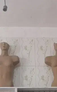 3 عدد مانکن لباس پایه دار