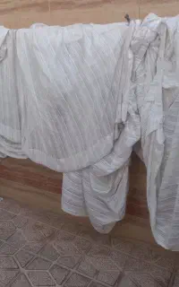 پرده حریر سالم ۴ عرض سه متر طول
