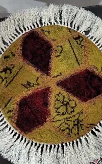 فرش تکه دوزی دست باف خاص پسند