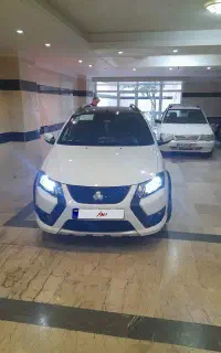 کوئیک RS  سفید مشکی بدون رنگ یا معاوضه با 207