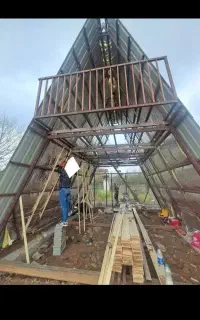 ساخت،نصب،زیرسازه آهنی انواع کار جوشکاری برق ایمان