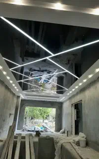 باریسول سقف کشسان سقف کاذب لاین نوری