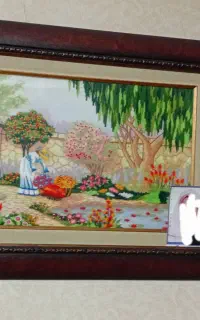 قاب گلدوزی