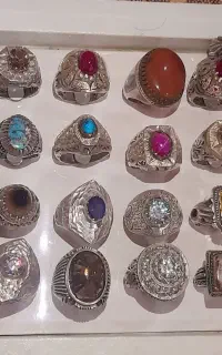 انگشتر مردانه نقره دست ساز