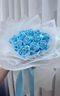 دسته گل آرایی روبانی و باکس کادویی سهند