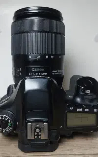 دوربین 80dبا لنز 18.135usm