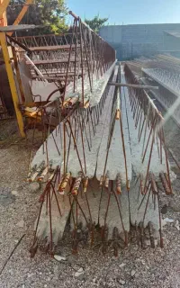 تولید تیرچه و قطعات بتونی و اجرای عملیات ساختمانی