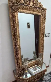 آینه شمعدان سلطنتی سالم