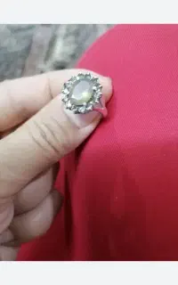 انگشتر نقره نگین الکساندریت