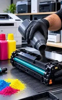 شارژ کارتریج در محل شما،بدون هزینه ایاب‌وذهاب