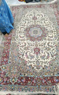 فرش دستبافت ۶متری ۴۲خانه پشم