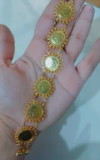 دستبند سکه ای الیزابت نونو