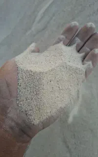 فرآوری سیلیس دانه بندی.