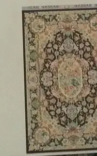 نخ و نقشه با چله ابریشم و پو درشت