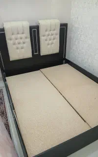 تخت خواب دو نفره به همراه تشک