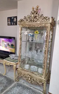 ویترین وبوفه،بوفه تمام چوب راش