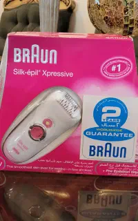 اپیلاتور/اپلیدی اصل آلمانی نو نو آک با کارتنBRAUN