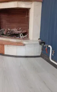 نصب پارکت قرنیز ماربل شیت و ترمووال