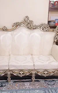 مبلمان7نفره درحدنو مناسب جهیزیه