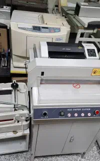 خرید فروش دستگاه برش برقی ریسو منگنه پانچ صحافی