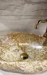 روشویی های خاص با سنگ های طبیعی