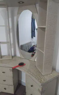 میز آرایشی ۶کشویی با آینه