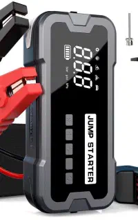 جامپ استارتر و پمپ باد و پاور بانک delbest