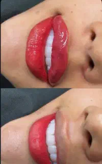 شیدینگ و تینت لب