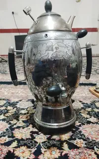 سماور گازی با قوری