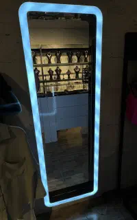 آینه قدی نوردار LED مناسب مزون،بوتیک و منزل