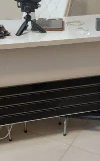 میز اداری و کامپیوتر سفید ۱۸۰×۸۰ طراحی خاص