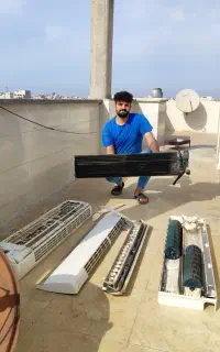 نصب،سرویس،جابجای،تعمیر گازگیری انواع کولرگازی