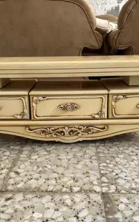 میز زیر تلویزیون چوبی شیک و سالم