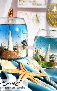 شمع ژله ای دریا معطر