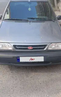 پراید مدل ۸۹ تمام رنگ دوگانه کار خانه