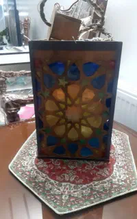 یک جفت چراغ تزیینی