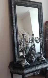 آینه و شمعدان